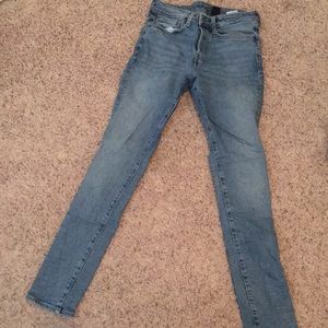 Men’s skinny coupe denim skinny leg jeans